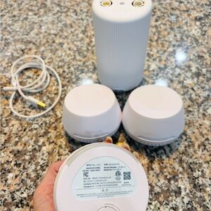White Wireless Router Set